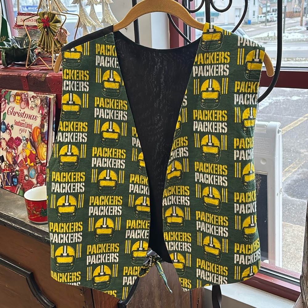Green Bay Packers handmade vest